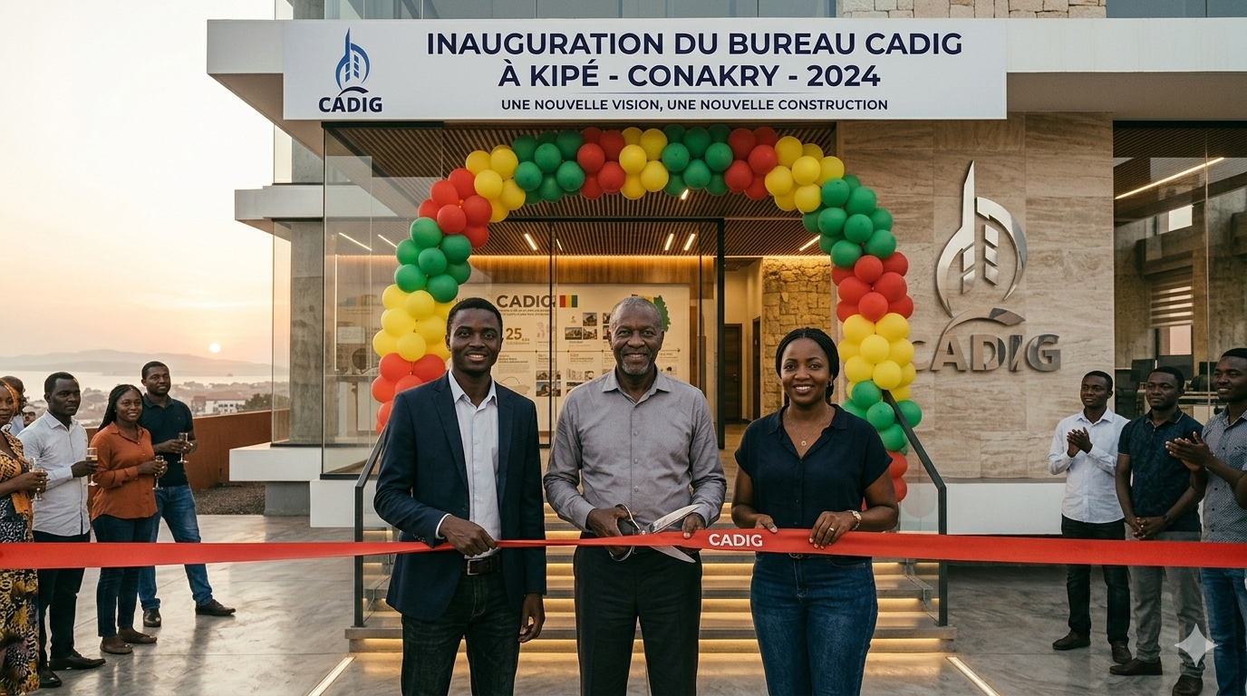 Inauguration de notre nouveau bureau à Kipé